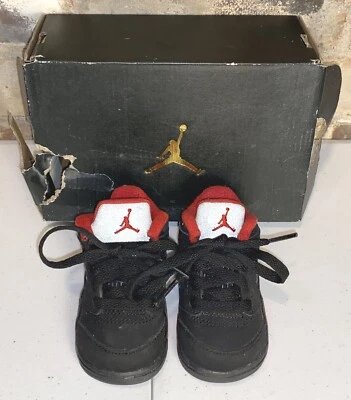 Air Jordan 5 Retro Bajo 2015 seminuevo talla 3c 314340-001 AUTÉNTICO Foto 1 de 4