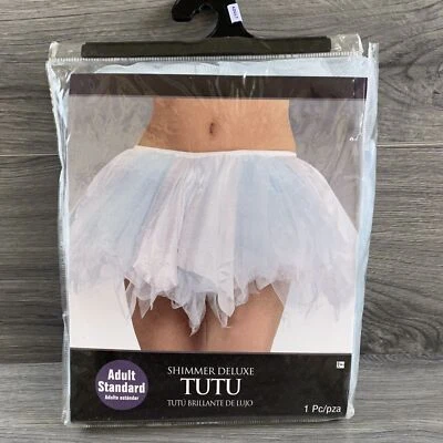 Shimmer Deluxe Tutu Adult Halloween Cosplay Costume Dress Up Accessory - Image 1 of 4