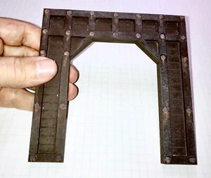KIT- Branch Line Timber Tunnel Portal 0/0n30 Scale 1:48 Model Railroad Accessory - Picture 1 of 11