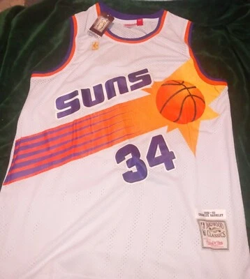 Large Charles Barkley 1992 Phoenix Suns NBA Basketball Jersey Brand New White  - Image 1 of 2