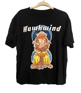 Hawkwind 'Space Ritual' T-shirt Black Shirt Size X Large
