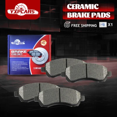 Juego de pastillas de freno delanteras cerámicas para 1997 1998 1999 2000 Subaru Impreza Legacy Foto 1 de 4