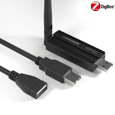 USB ZigBee 3.0 Stick CC2652P Sonoff neuste Koenkk Firmware 1.5M extension cable - Bild 1 von 4