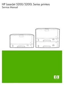 HP LaserJet 5200 / 5200L Series Service Manual(Parts & Diagrams) - Picture 1 of 1