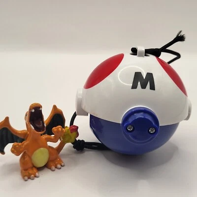 Фигурка Charizard TOMY Pokemon 1999 Nintendo 2 дюйма - винтажная подлинная ретро - Изображение 1 из 4