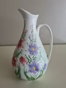 Radford England Vase Ceramic Floral Hand Painted  5" - Picture 1 of 5