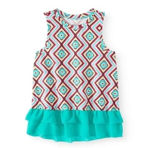 Top tank girls sizes S 6-6X, M 7-8, L 10/12 or XL 14-16 new 70% cotton polyester - Picture 1 of 1