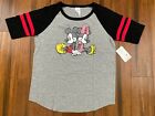 Disney Mickey Mouse Minnie Mouse New Nwt Girls Top L Xl