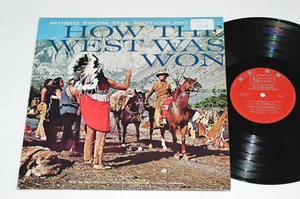 HOW THE WEST WAS WON Music from Motion Picture LP 1963 Hollywood Sound Stage Orc - Picture 1 of 4