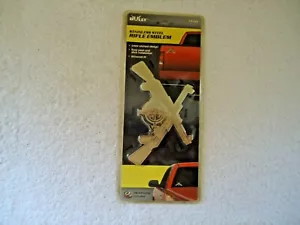 " NIP " Bully # TT-121 Stainless Steel Rifle Emblem " GREAT ITEM " - Bild 1 von 6