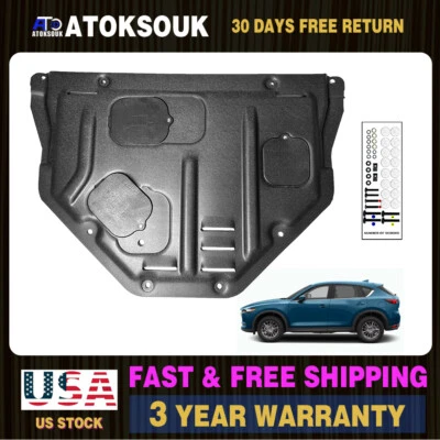 For Mazda CX-5 2014-2020 Front Engine Splash Shield Engine Cover Case Guard Foto 1 de 4