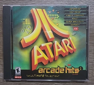 Atari Arcade Hits 1 (Hasbro Interactive, PC CD-Rom, 1999) - Image 1 of 4