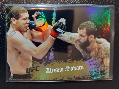 Alessio Sakara #73 2010 UFC Main Event Thick Gold Parallel - Image 1 of 2