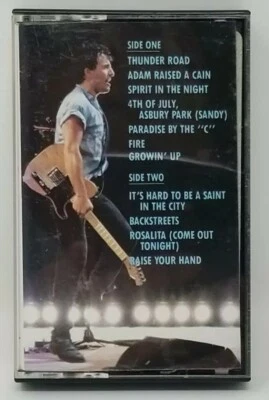 BRUCE SPRINGSTEEN & THE E STREET BAND LIVE 1975-85 CASSETTE TAPE - SIDE 1 & 2 - Image 1 of 4