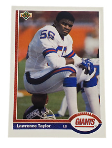 1991 Upper Deck Football Lawrence Taylor #445 New York Giants NFL HOF