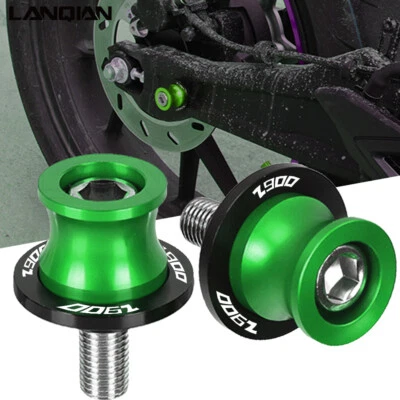For KAWASAKI Z900 Z 900 2017-2023 2021 CNC Swingarm Spools Slider Protector 8mm — 第 1/4 张图片