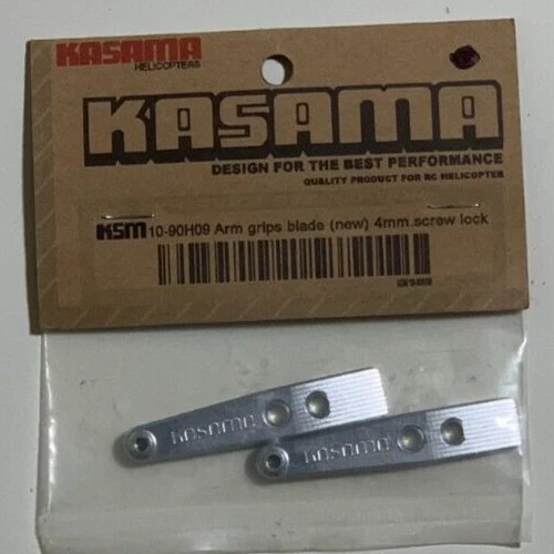 Kasama - Armgriffblatt 4mm Schraubverschluss | Hauptrotorkopf | Srimok KSM10-90H09 - Bild 1 von 1
