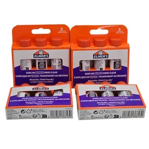 4 x Elmer's Disappearing Purple Glue Sticks 3 Pack of 6g - Picture 1 of 3