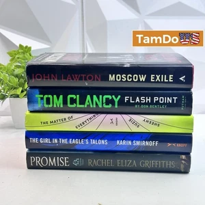 Lot of 5 Hardcover Fiction Books – Clancy, Lawton, Smirnoff, Griffiths, Sheehy - Bild 1 von 13