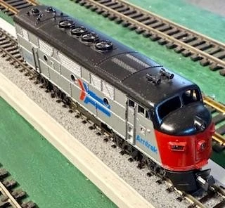 N scale Roco Amtrak F3A powered diesel loco parts or restore, Kato motor - Image 1 of 1