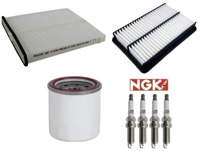 Kit de puesta a punto filtros de aceite de cabina de aire bujías NGK para MAZDA 6 L4 2,5 L 2014-2016 Foto 1 de 4
