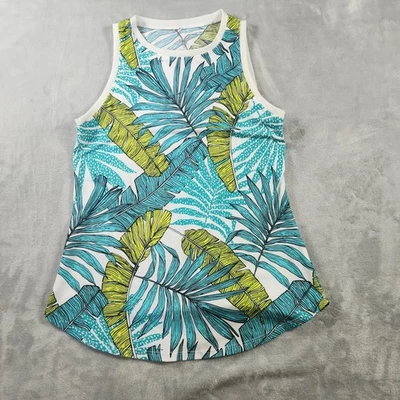 Tail Sleeveless Tank Top Performance Golf Tennis Palm Print Women’s S - Image 1 of 4