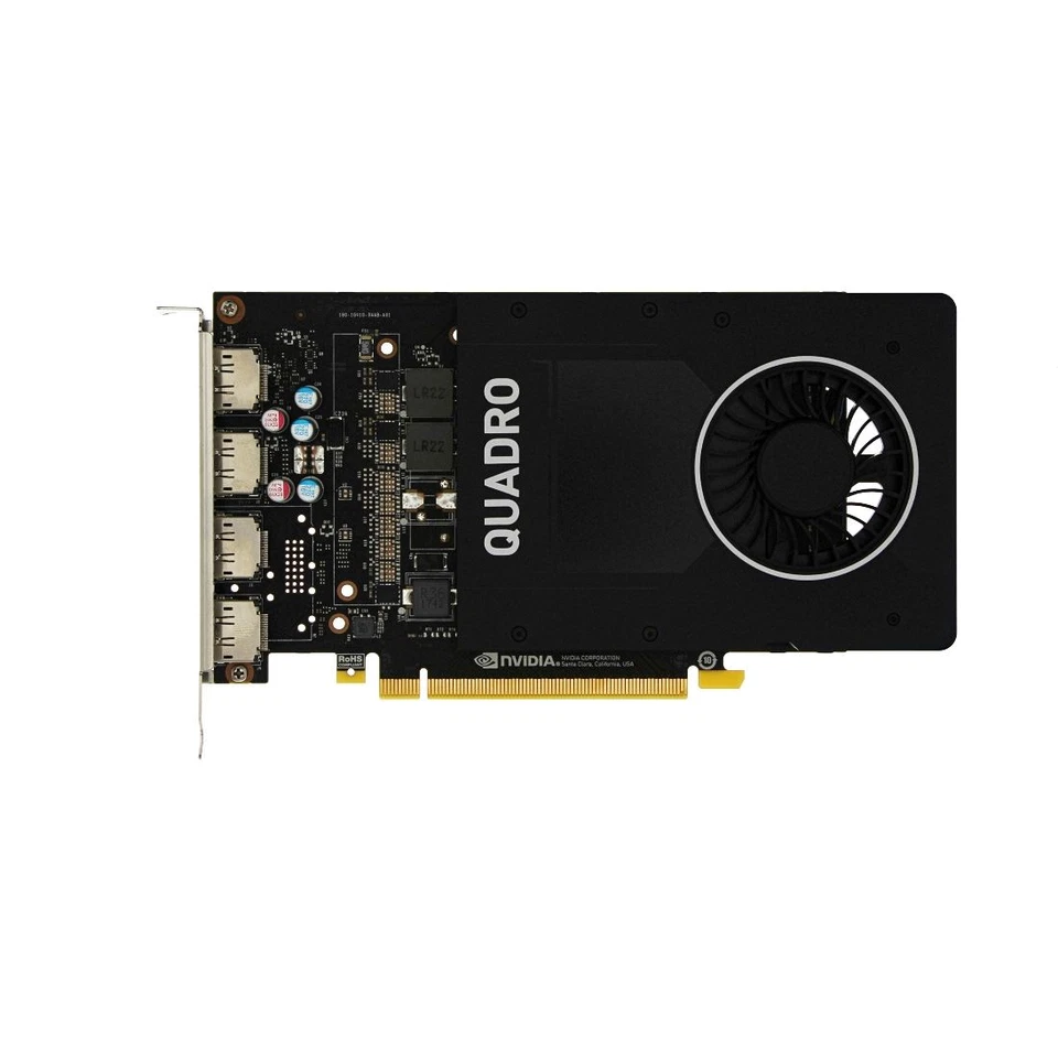 Dell 87CG5 Nvidia Quadro P2000 5GB DDR5 160 BIT 4x DP Graphics Card - Image 1 of 1