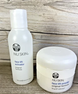 Nu Skin Face Lift Activator & Face Lift Powder Original 2 Piece Set New Sealed - Picture 1 of 5