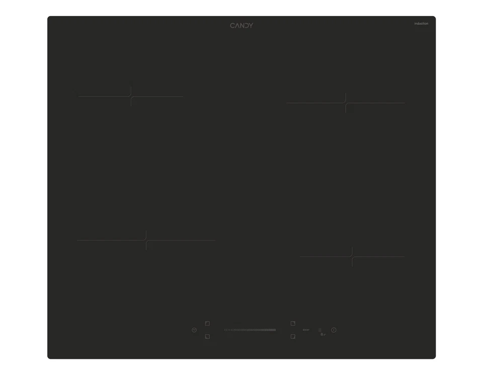 Candy Piano cottura a induzione CI642SCBB Nero Da incasso 60 cm4 Fornello(i) - Immagine 1 di 4