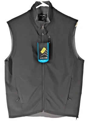 New Solaris Mens Medium Black Multi-Climate Water Resistant Breathable Vest - Image 1 of 4