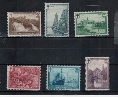 6 Belgium Semi-Postal Stamps MH - Image 1 of 2