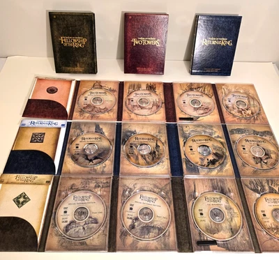 The Lord of the Rings Trilogy Special Extended Edition 12-DVD set - EXCELLENT - Image 1 of 4