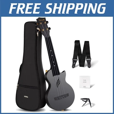 Carbon Fiber Soprano Uke with Case & Strap - Image 1 of 4