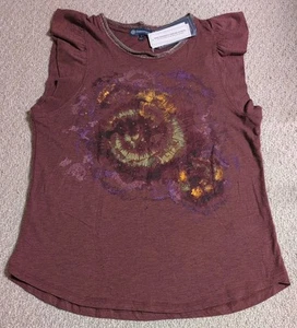 Democracy Damen kleines mehrfarbiges ärmelloses Baumwollmischung Shirt 24 - Bild 1 von 10