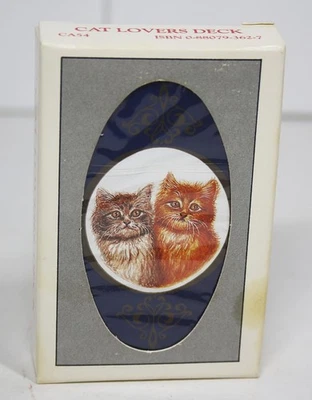 Cat Lovers Playing Cards Belgium Egyptian Mau NEW SEALED - Image 1 of 4