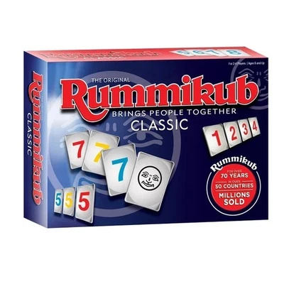 Rummikub 2-4 Player Game by Ideal - Classic Family Strategy Board Game Set UK - Image 1 of 3