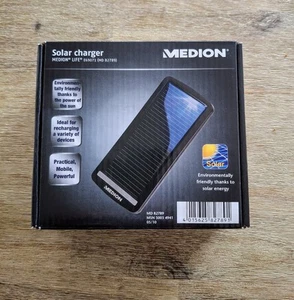 Medion Handy Solar Charger / Neu-Ungebraucht Original-Verpackt - Zdjęcie 1 z 3