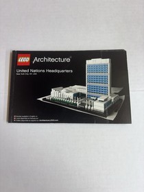 LEGO Architecture United Nations Headquarters 21018 MANUAL ONLY