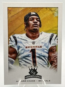 2021 Panini Chronicles - Gridiron Kings #GK-24 - Ja'Marr Chase RC - Bild 1 von 2