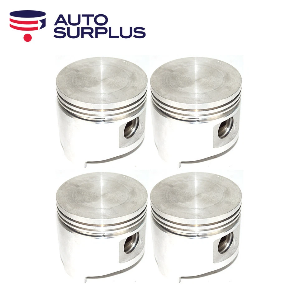 Piston Set 040" FOR Ford Courier Mazda 121 929 B1800 1.8L VC SOHC 8V - Image 1 of 1