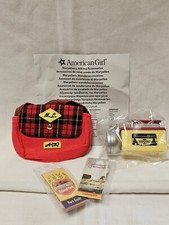 AMERICAN GIRL NEW MARYELLEN'S HIKING ACCESSORIES FLASHLIGHT MAPS PURSE/BAG