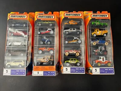 (7) 2007 2008 2009 Matchbox 5 pack ready for action Lot Limited Edition G3 - Image 1 of 2