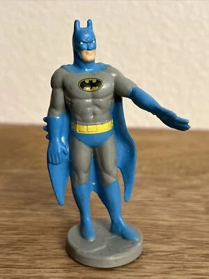 "FIGURA DE ACCIÓN DE BATMAN EN TRAJE GRIS Y AZUL DC COMICS 3,5"" DE COLECCIÓN (1988) JUGUETE" Foto 1 de 4
