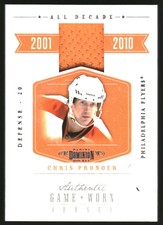 2010-11 Dominion All Decade Jerseys #CP Chris Pronger Jersey /99