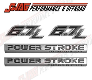 Nuevo sin caja* Ford Powerstroke 2017 6,7 L emblema de puerta diésel placa de identificación insignias - Imagen 1 de 1