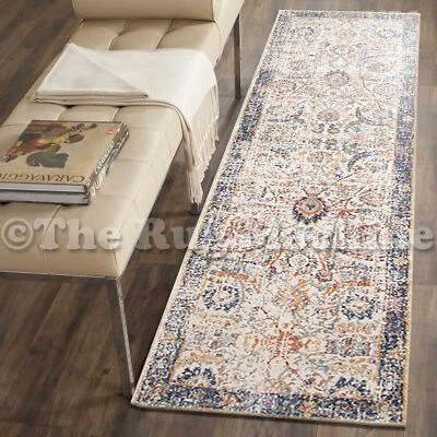 FORTUNA COLOURFUL CHOBI ANTIQUE STYLE TRADITIONAL RUG RUNNER 80x400cm *NEW** - Image 1 of 4