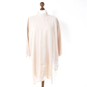 COS Kleid Gr 36 Oversized Modal Cremeweiß Beige Ecru Baggy Sleeves Ärmel CHIC - Bild 1 von 6