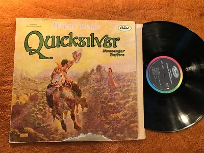 Quicksilver Messenger Service Capitol happy trails lp orig vinyl 1969 st-120 ! - Image 1 of 3