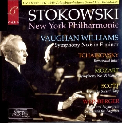 Vaughan Williams: Sym No.6; Tchaikovsky: R&J; Leopold Stokowski (CD, 2004, Cala) - Image 1 of 2