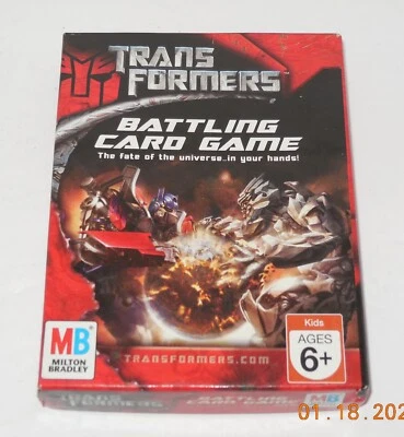 Milton Bradley MB Transformers Juego de Cartas de Batalla Foto 1 de 3